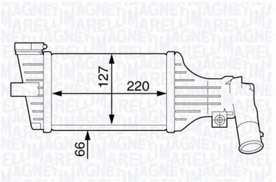 MAGNETI MARELLI 351319201860 -  Интеркулер